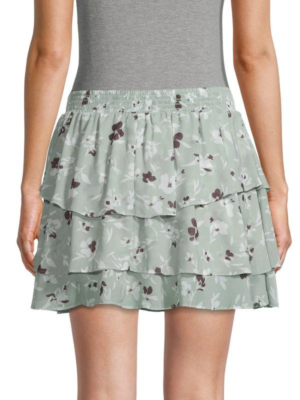 Willow & Clay Kathleen Floral Miniskirt 2