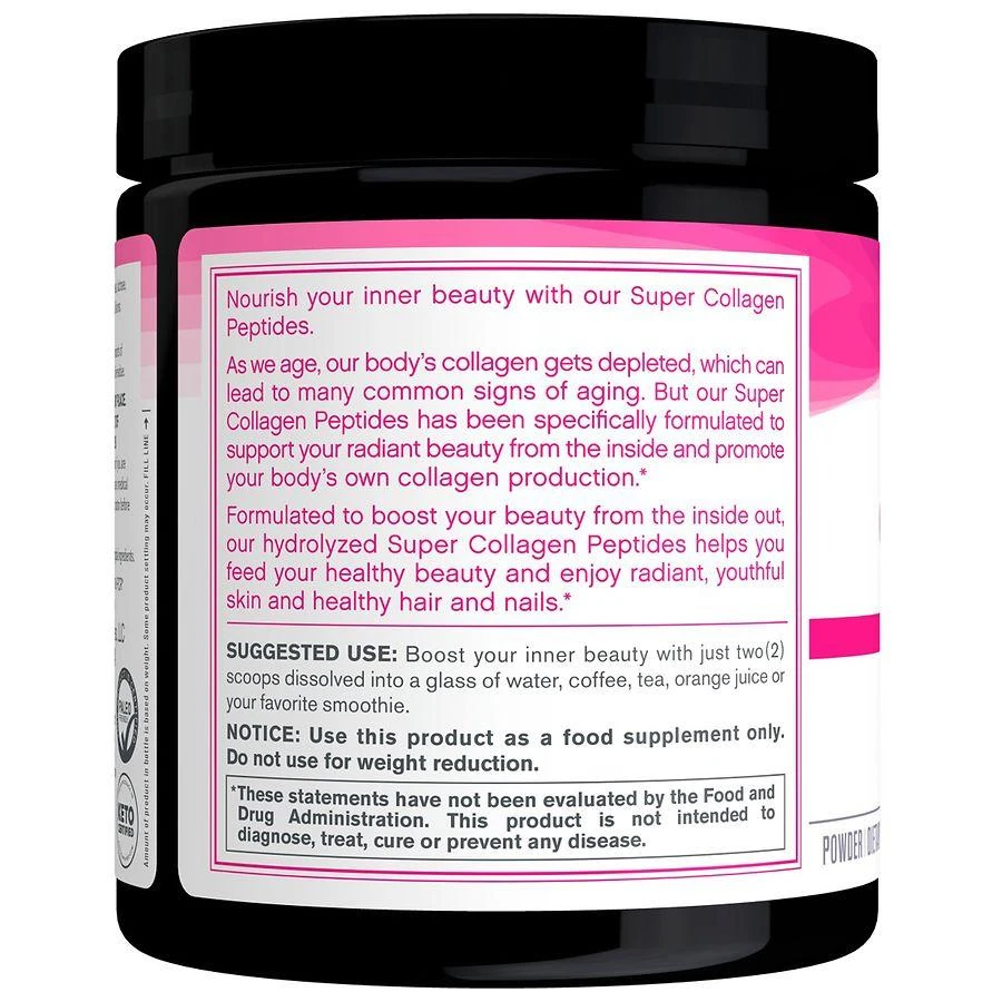 NeoCell Super Collagen Peptide Powder Unflavored 2