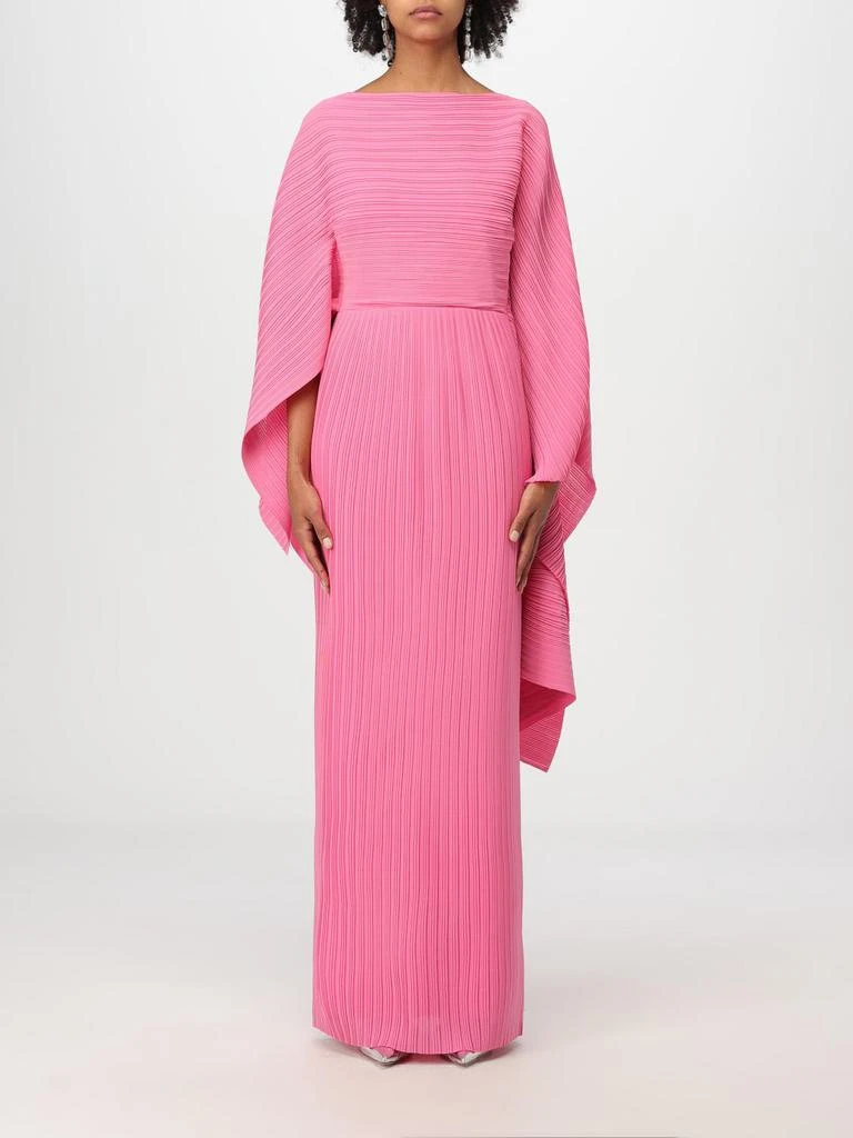 SOLACE LONDON Severny pleated layered midi dress - Dresses & Skirts - Free  Shipping - BeyondStyle