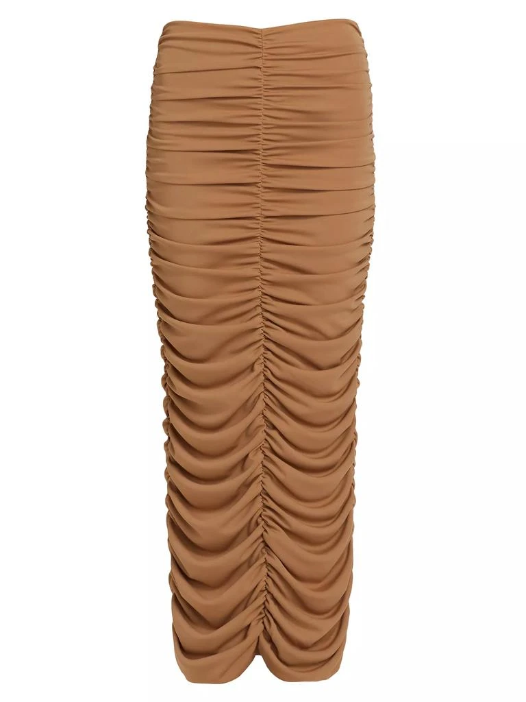 Ronny Kobo Roma Ruched Maxi Skirt 1