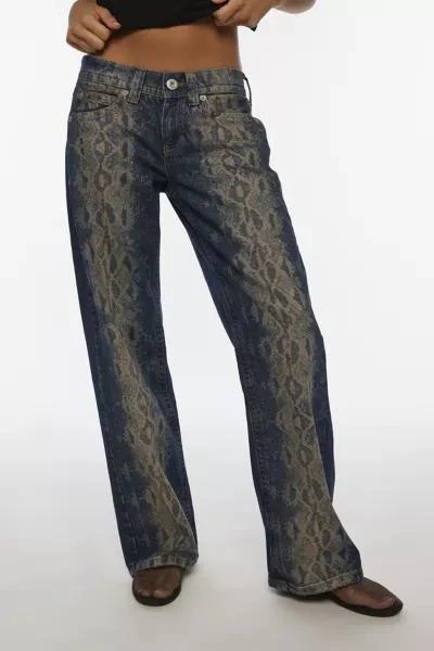 BDG BDG Kayla Printed Low-Rise Slouchy Jean 2