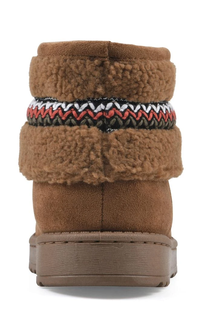 White Mountain Icons Faux Shearling Trim Bootie 2