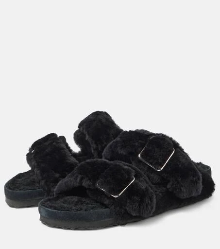 Birkenstock Arizona shearling sandals 4