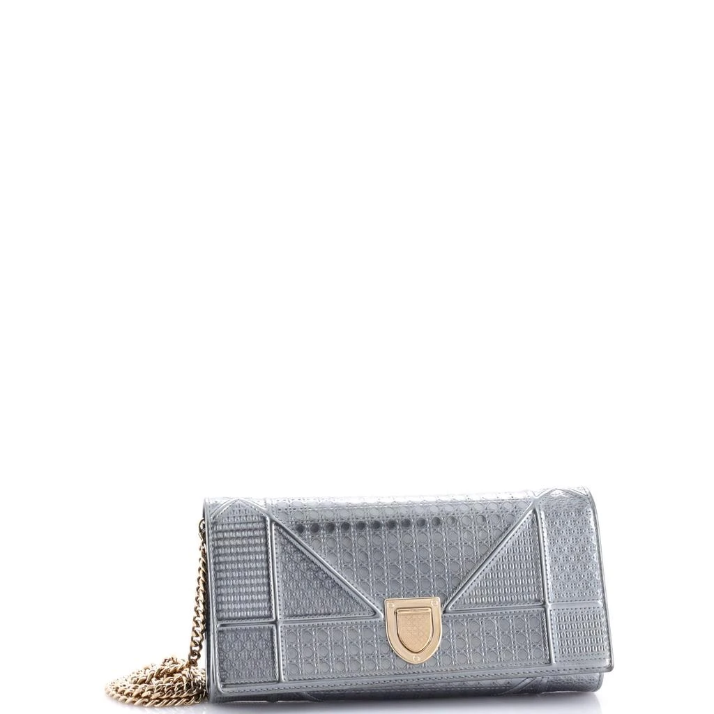 Dior Diorama Croisiere Chain Wallet Cannage Embossed Calfskin 2