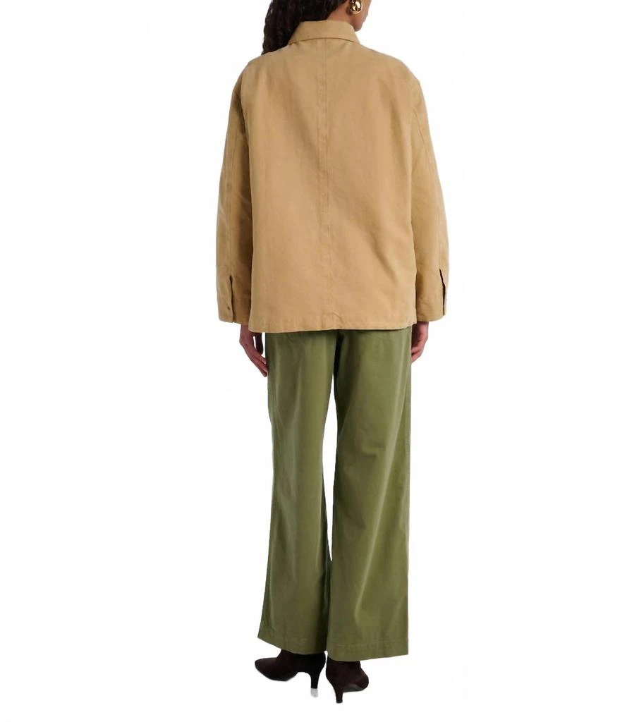 Nili Lotan Samy Day Jacket In Rock Khaki 2