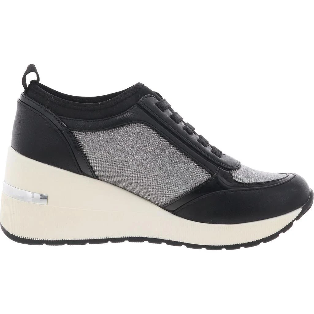 Kenneth Cole Fiona Womens Glitter Faux Leather Casual And Fashion Sneakers 4