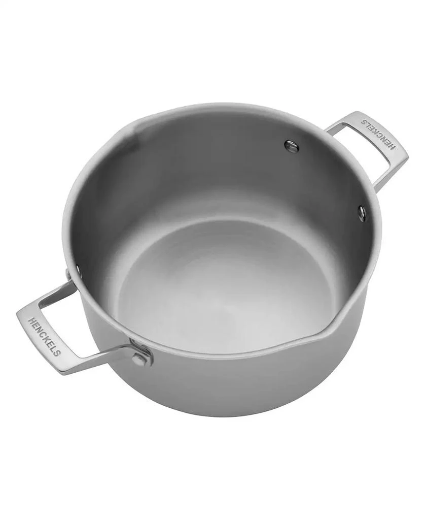 ZWILLING HENCKELS CLAD H3 6 Qt Stainless Steel Dutch Oven with Lid 2