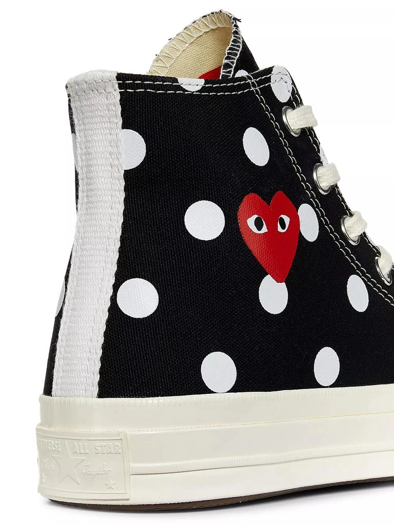 Comme des Garçons PLAY CdG Play x Converse Women's Polka Dot High-Top Sneakers 5