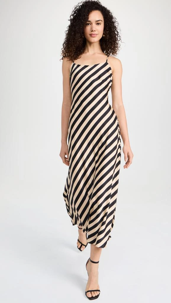 Endless Rose Striped Maxi Slip Dress 7