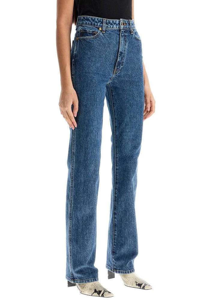 Khaite Khaite Danielle High Waist Straight-Leg Jeans 2