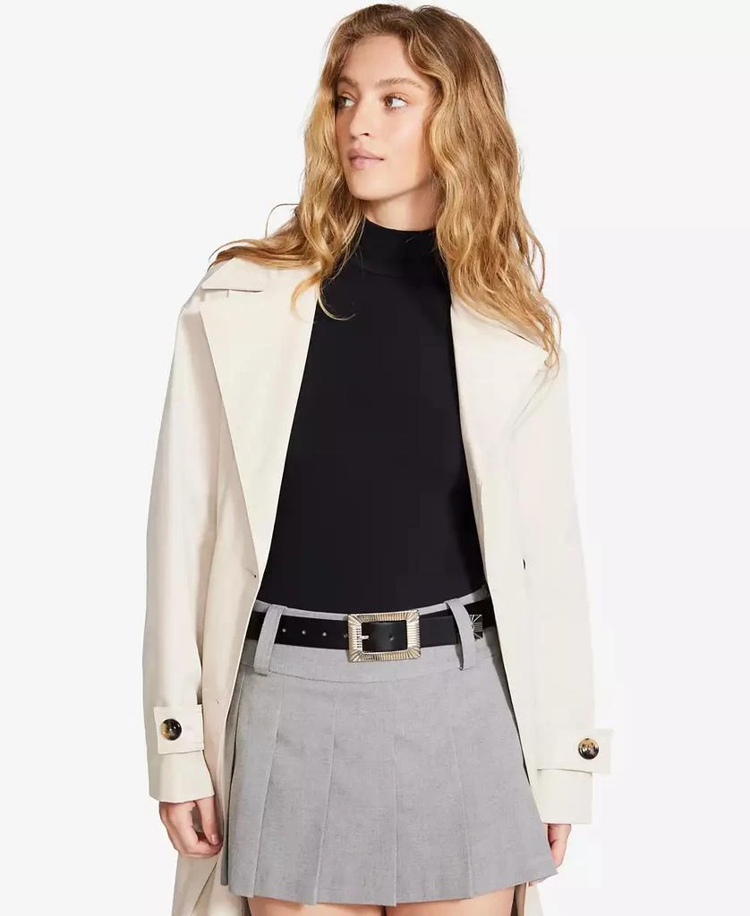 Steve Madden Women's Ridge-Pattern Faux-Leather Belt 3