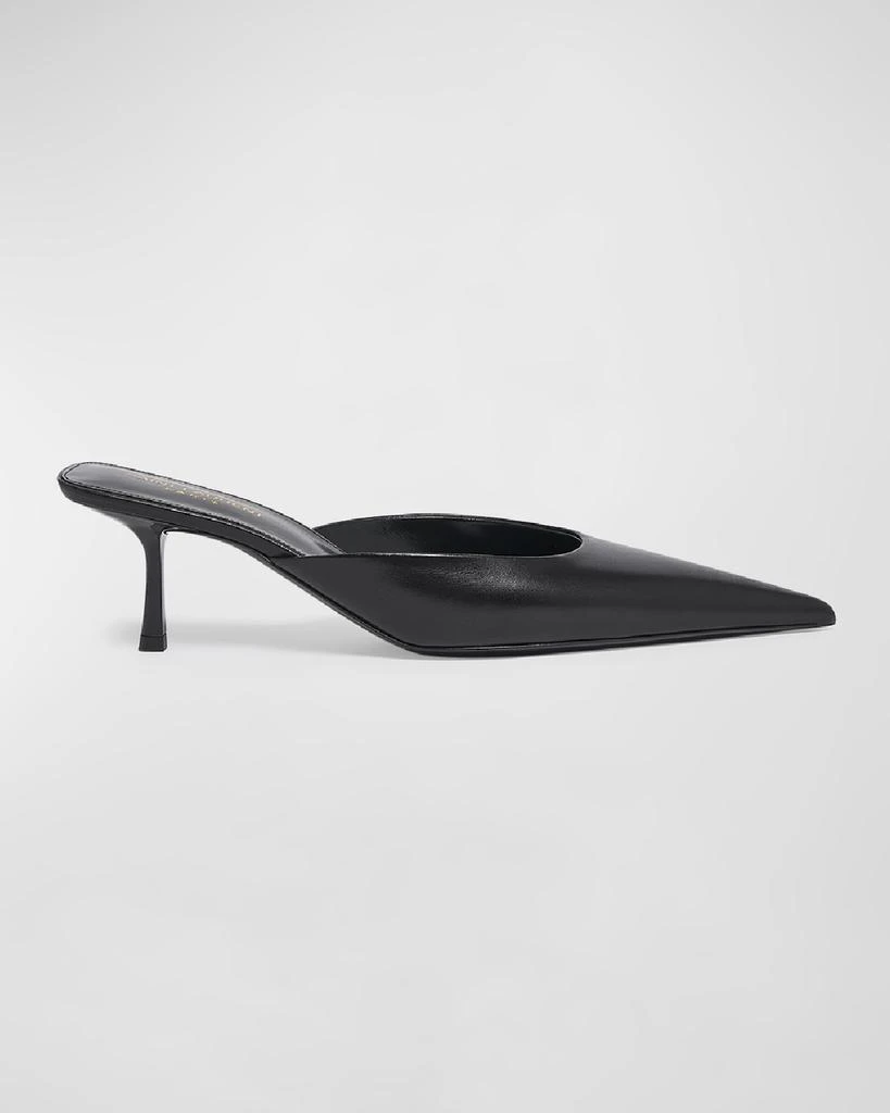 Yves Saint Laurent Barbara Leather Mule Pumps 1