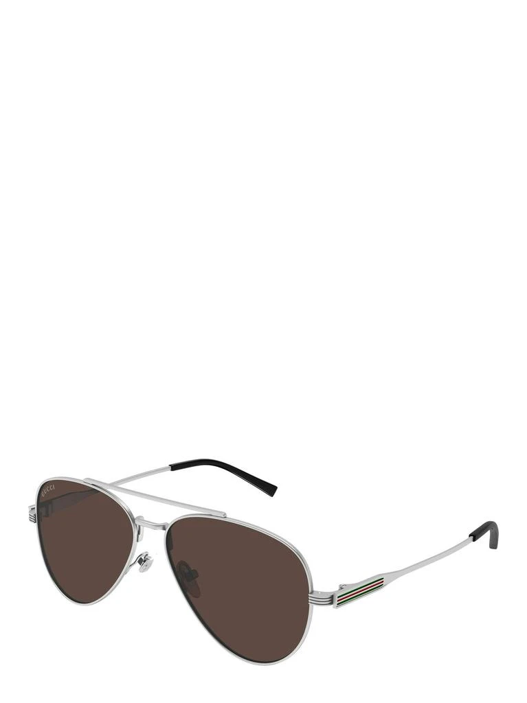 Gucci Gucci Eyewear Pilot Frame Sunglasses 2