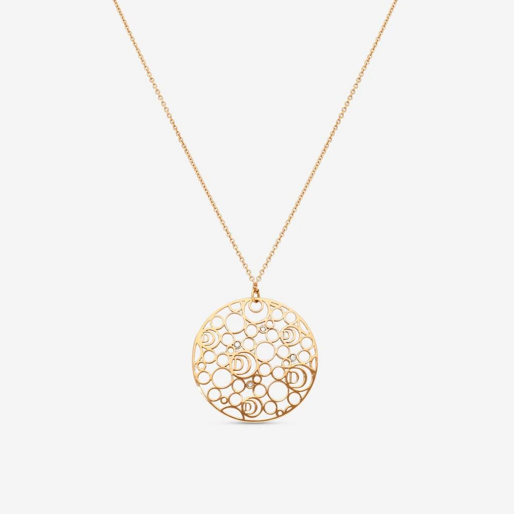 Damiani Damiani Damianissima 18K Rose Gold Diamond Pendant Necklace 20058575 1