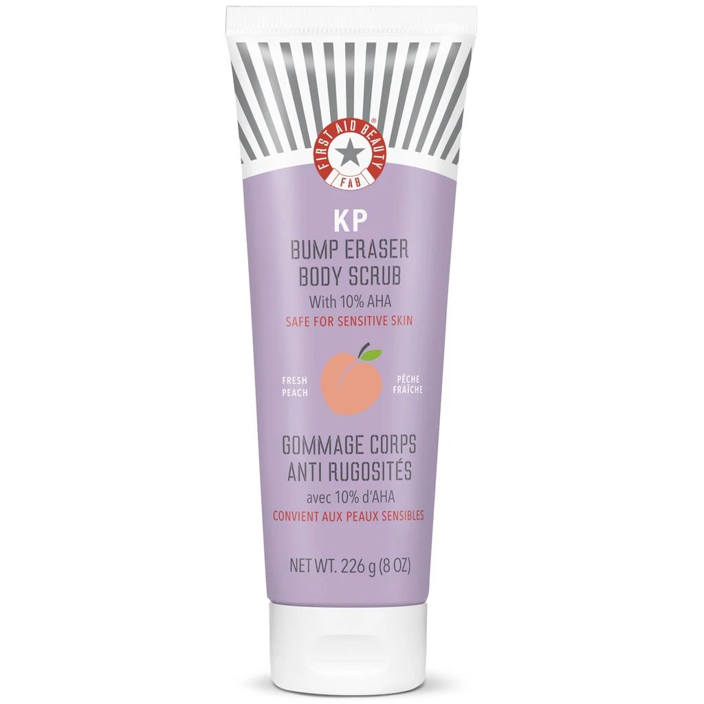 First Aid Beauty First Aid Beauty KP Bump Eraser Body Scrub with 10% AHA 8oz - Peach 1