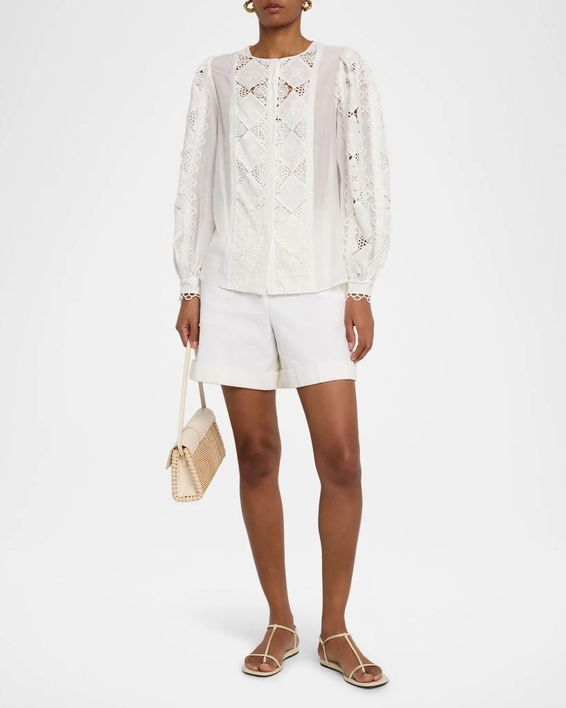 Kobi Halperin Novi Lace-Embellished Blouse 2