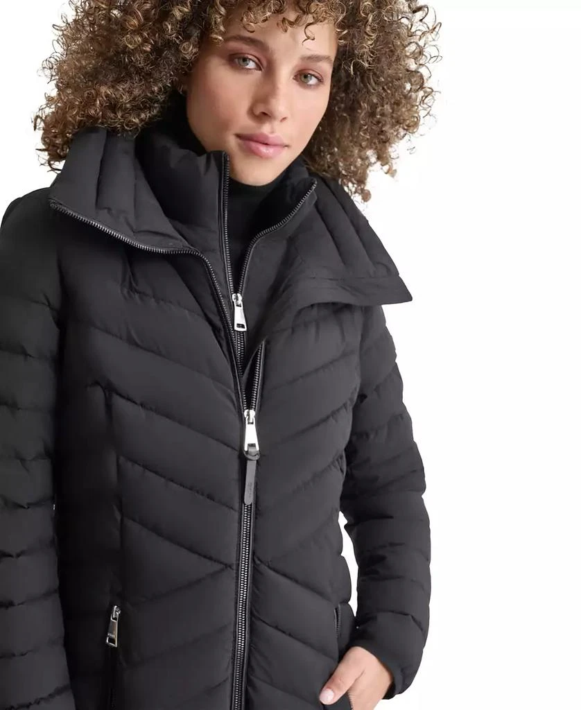 DKNY Women's Bibbed Packable Puffer Coat 6