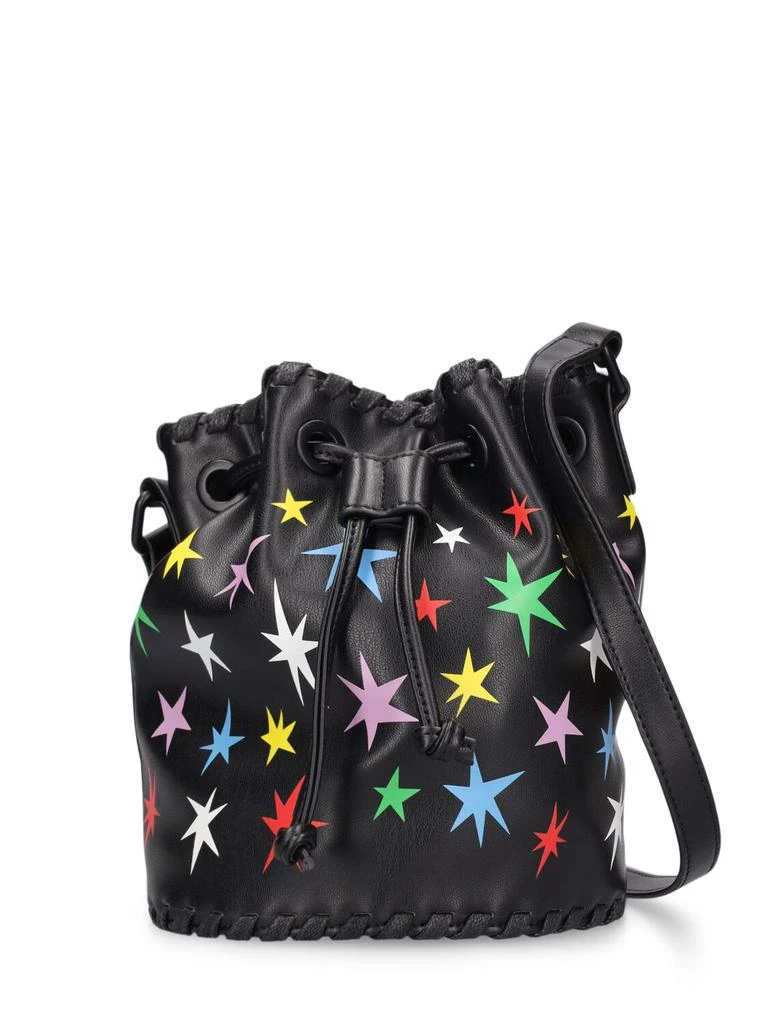 Stella McCartney Printed Faux Leather Bucket Bag 1