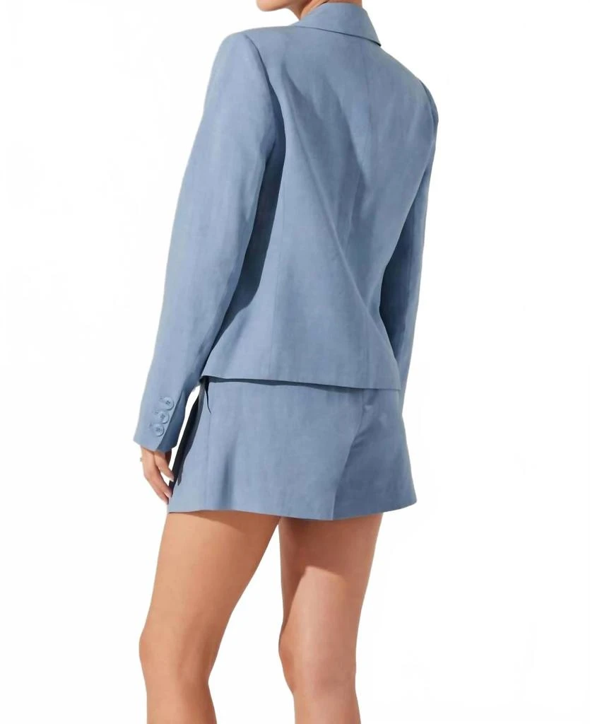 ASTR Women
s Artice Blazer In Blue 2