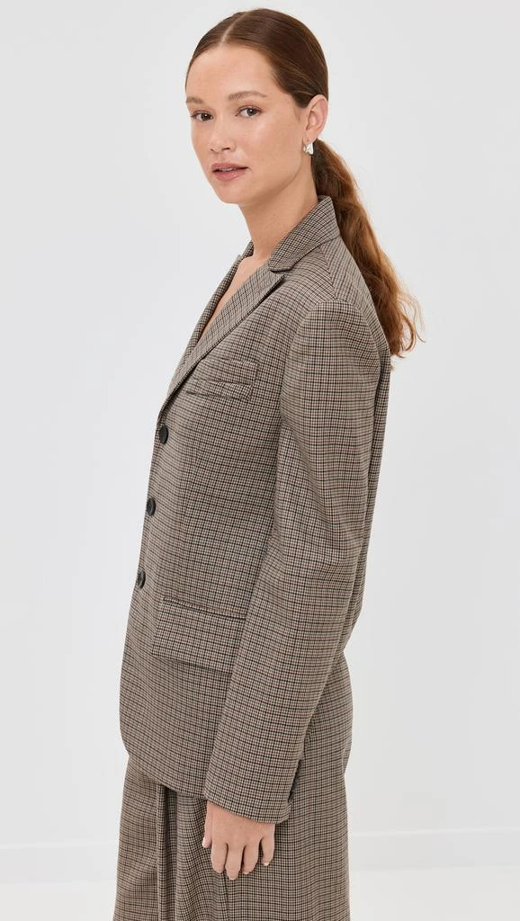 Tibi Thomas Menswear Check Dennis Cutout Blazer 3