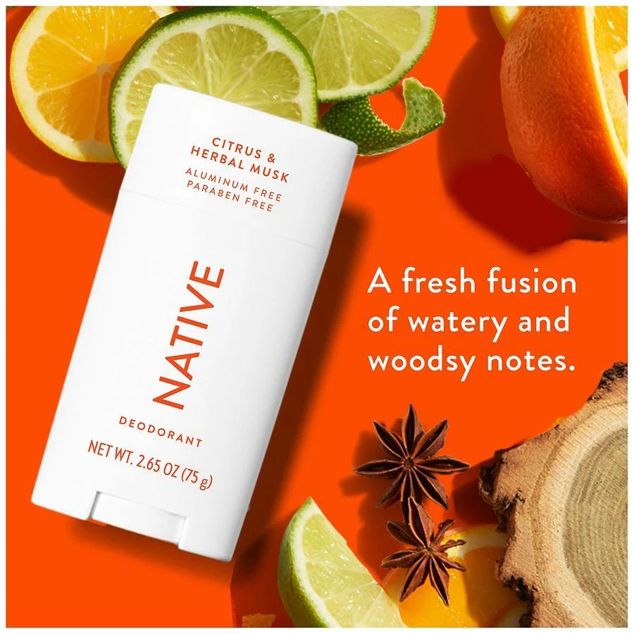 Native Deodorant Citrus & Herbal Musk 4