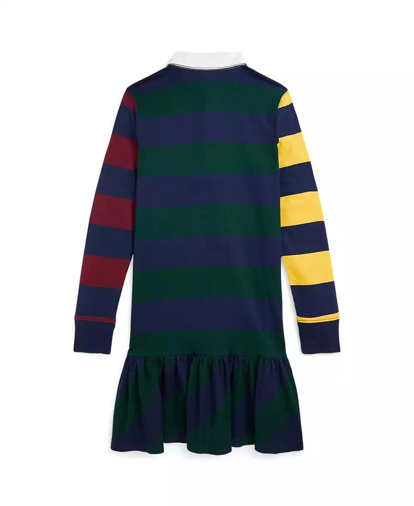 Ralph Lauren Big Girls Striped Cotton Jersey Rugby Dress 2