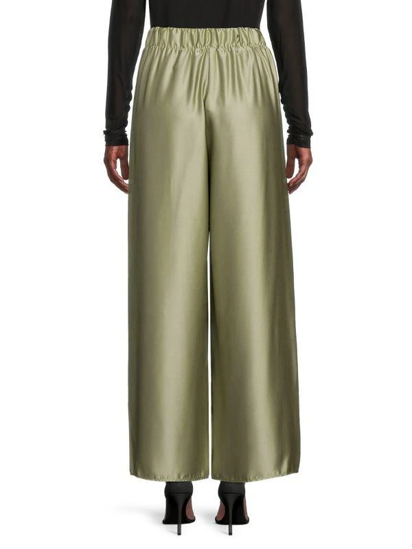 Renee C. Satin Ankle Pants 2