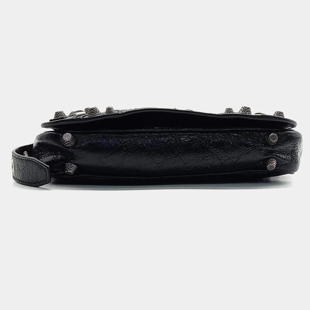 Balenciaga Balenciaga  Black Leather XS Le Cagol Flap Bag 5