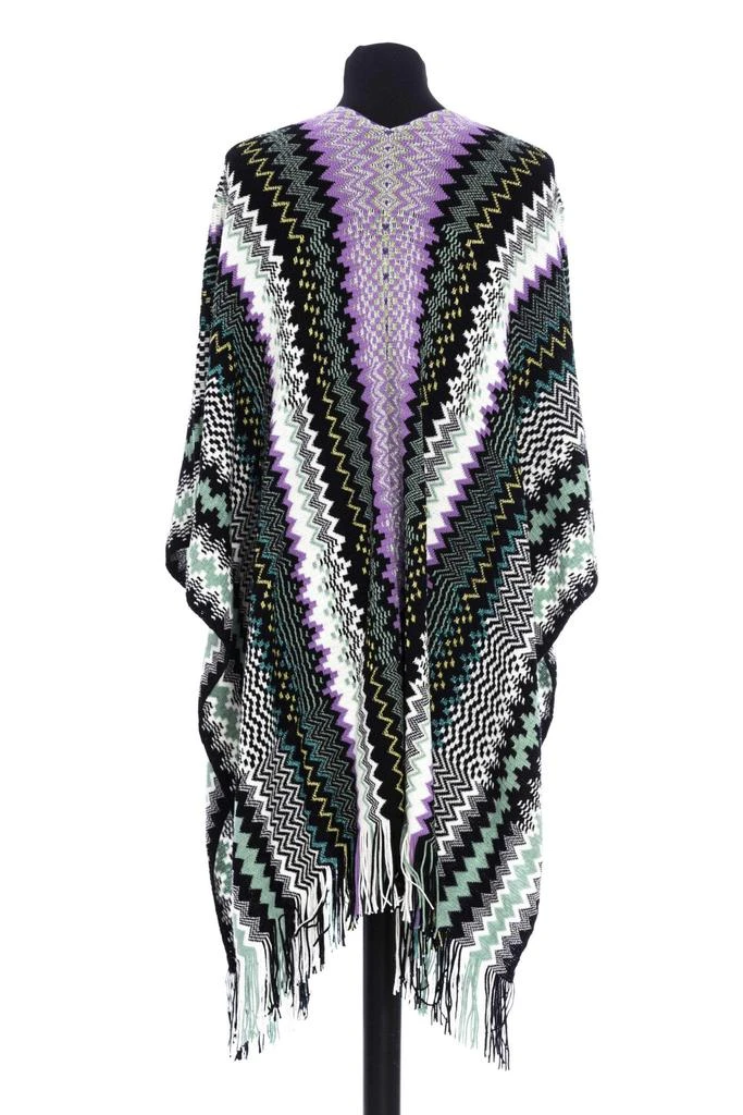 Missoni Missoni Multicolor Wool Poncho 3