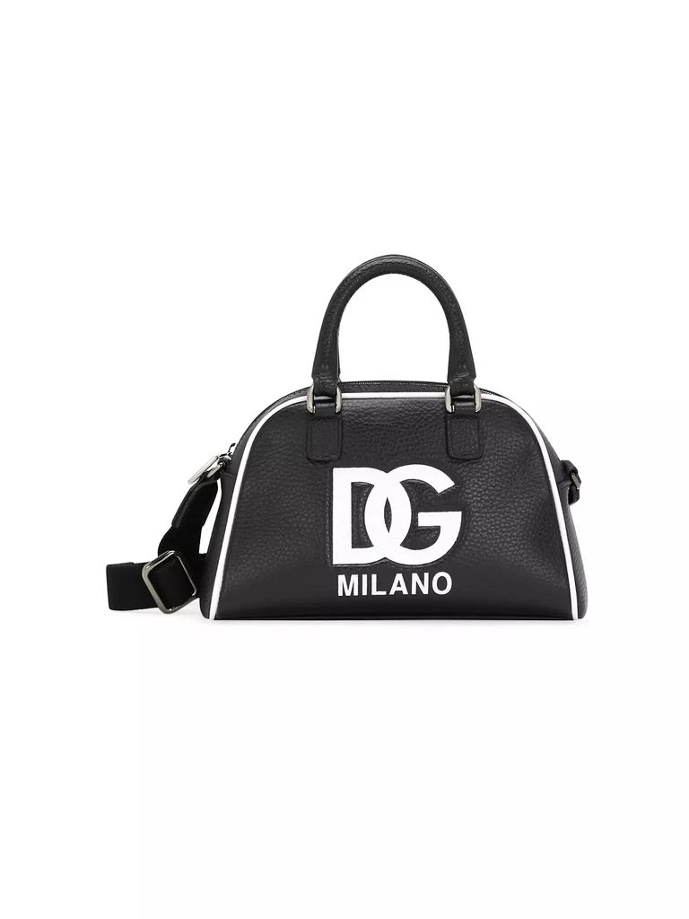 Dolce & Gabbana Girl's 'DG' Leather Bowling Bag 1