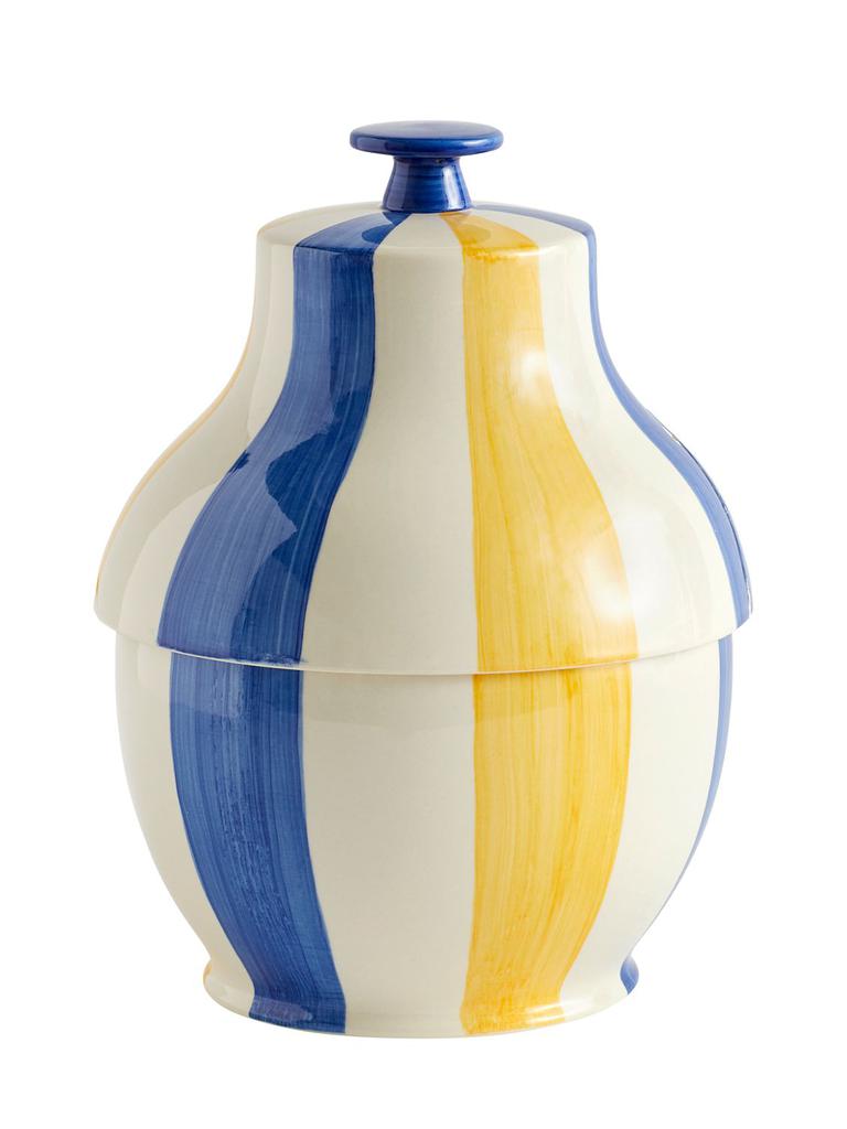 HAY Sobremesa Striped Cookie Jar