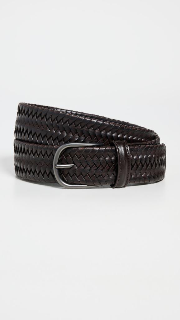 Andersons Leather Woven Belt