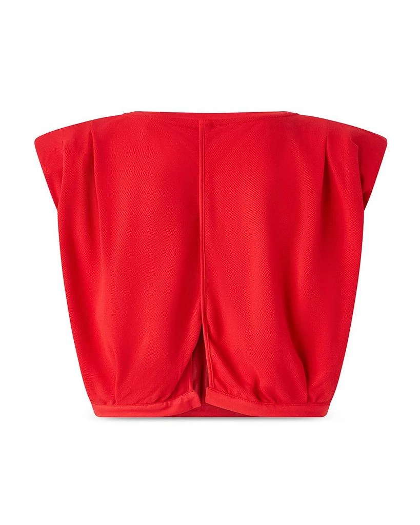 PINKO Maracaibo Maglia Extended Shoulder Crop Top 6