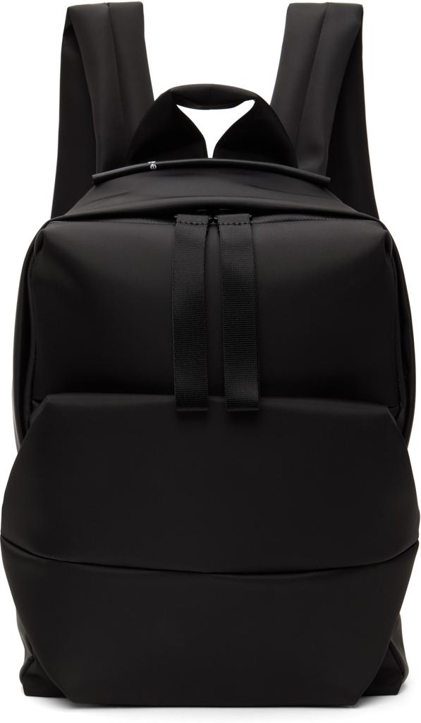 Côte & Ciel Black Sava S Sleek Backpack