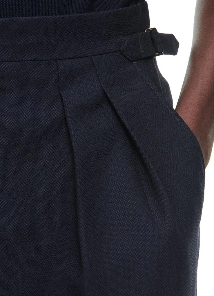 Fursac Traceable wool pants with darts 4