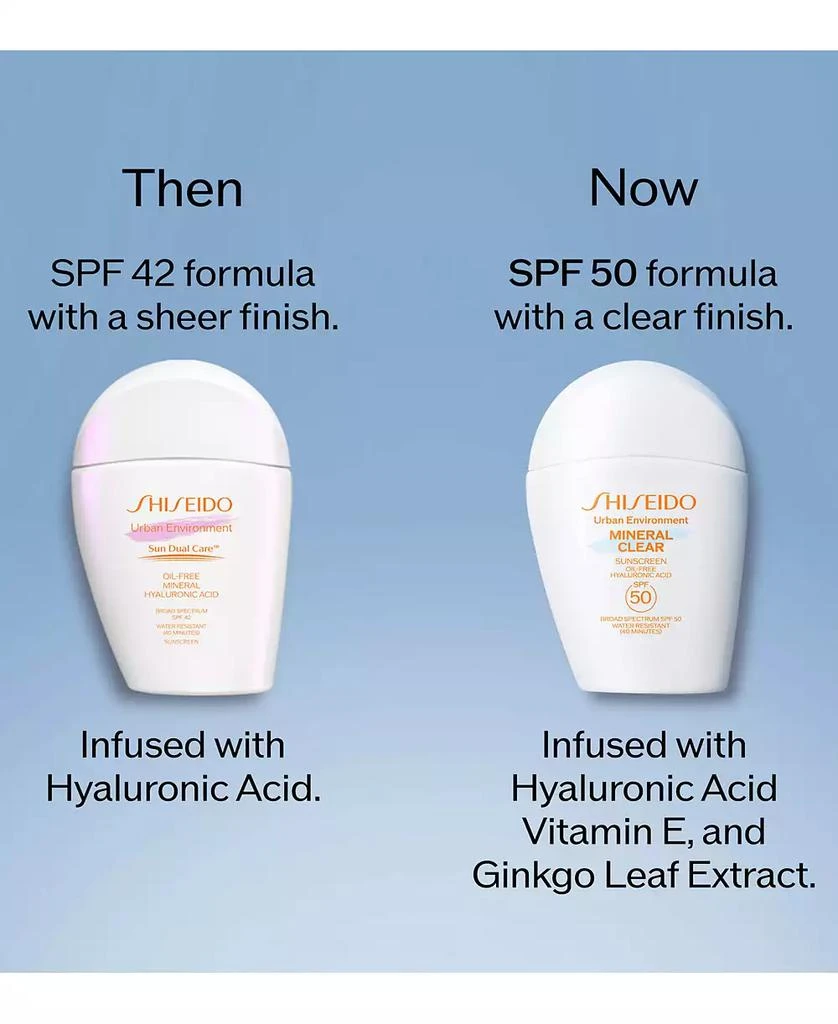Shiseido Urban Environment Mineral Clear Sunscreen SPF 50 11