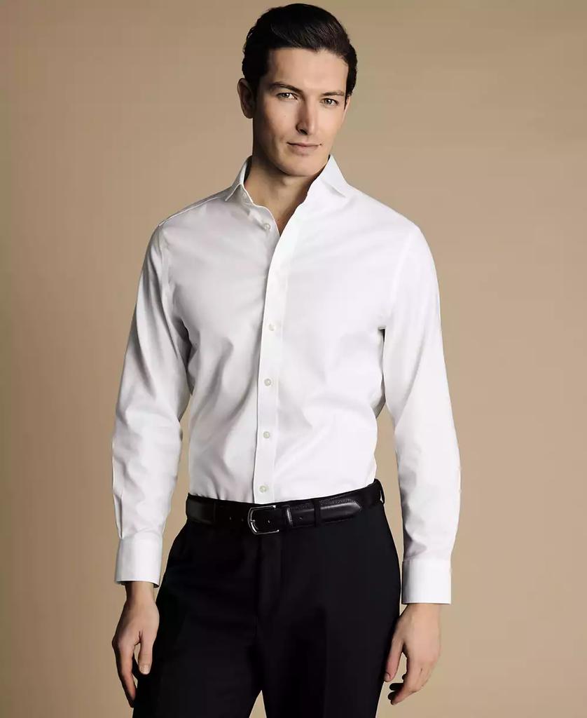 Charles Tyrwhitt Men's Slim-Fit Twill Dress Shirt