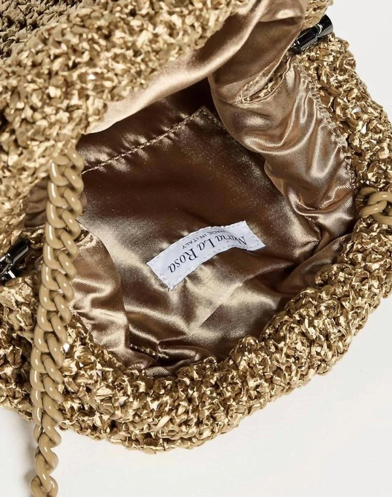 Maria La Rosa Maria La Rosa - Women
s Mini Game Crochet Solid Clutch Bag 2