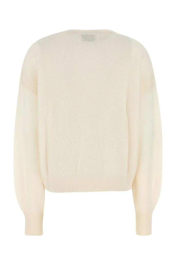 Le Kasha White cashmere Modena sweater 2