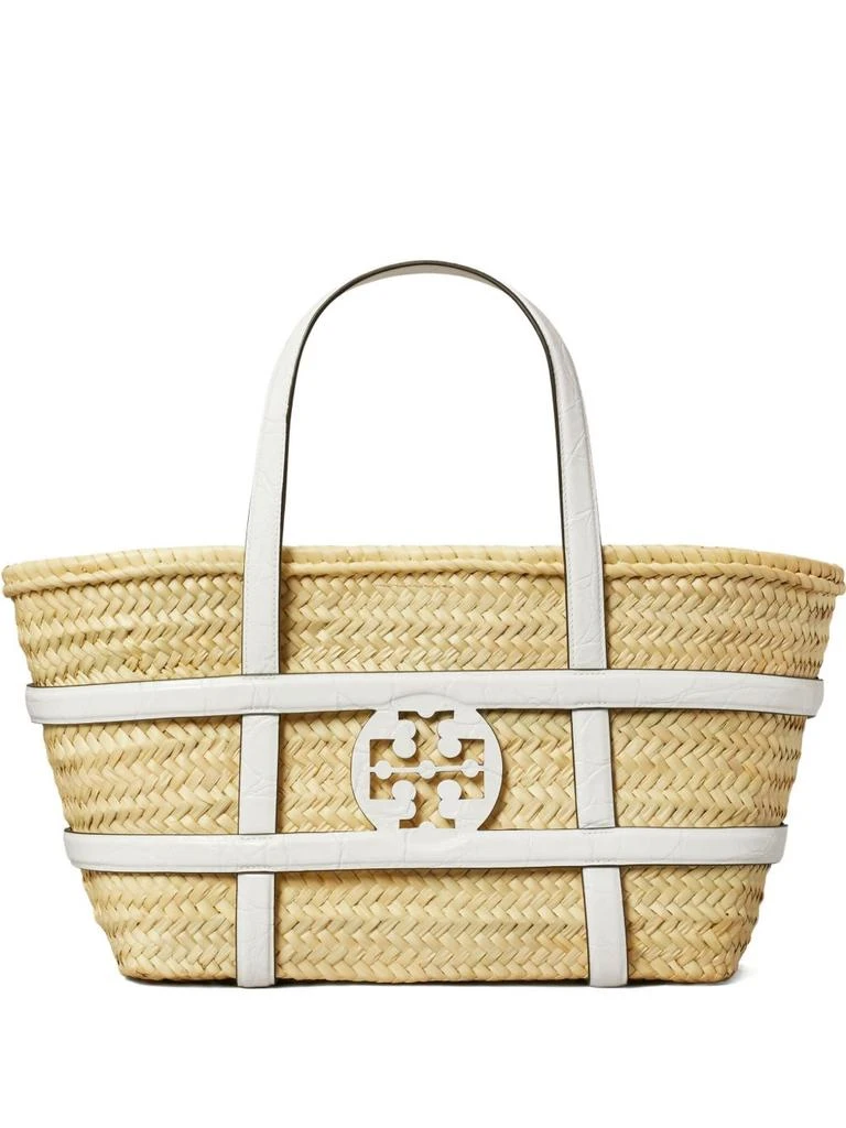 Tory Burch ELLA STRAW BASKET BAG 1