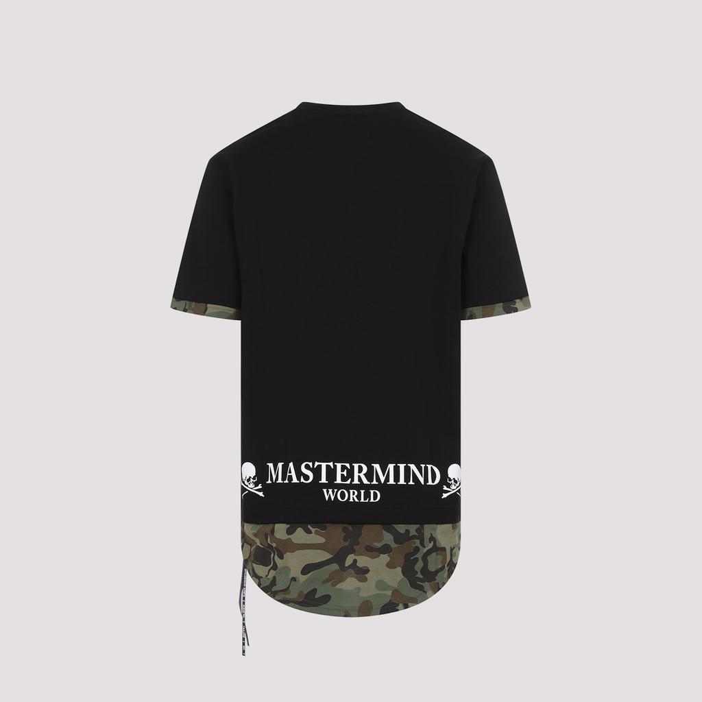 mastermind WORLD Mastermind World Layered Hem T-Shirt