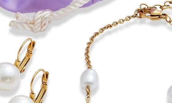 Savvy Cie Jewels Shell Imitation Pearl & Mother-of-Pearl Multilayer Chain Necklace 4