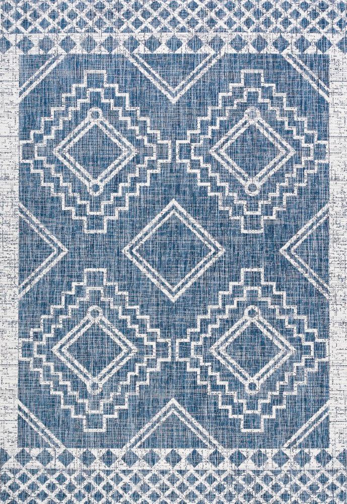 JONATHAN Y Marokko Diamond Tribal Medallion Indoor/Outdoor Area Rug
