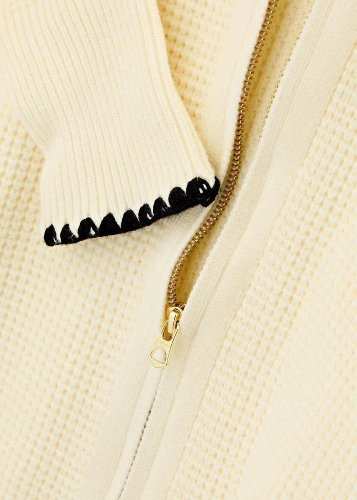 Varley Sibley waffle-knit jacket 5