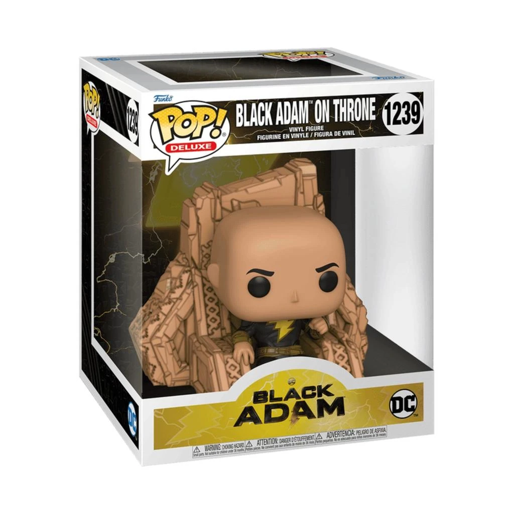 Funko Black Adam Black Adam on Throne Deluxe Pop! Vinyl Figure #1239