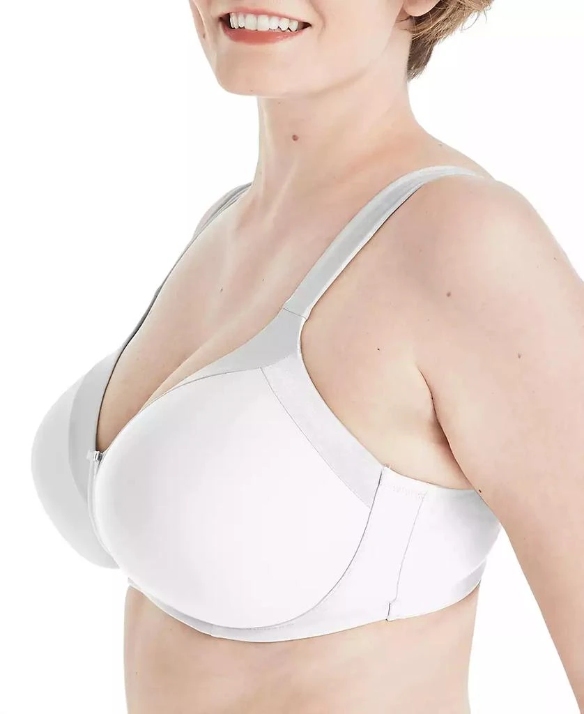 Playtex Women's Secrets Shapes & Supports Balconette Full Figure Wirefree Bra US4824 4