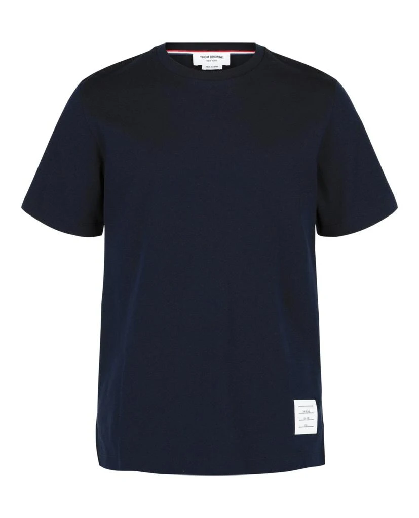 Thom Browne Jersey Relaxed Side Slit T-Shirt 1