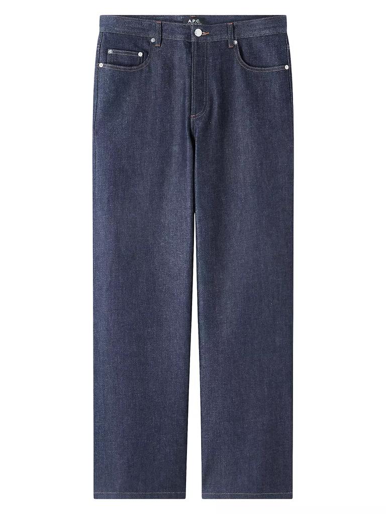 A.P.C. Aaron Stretch-Cotton Denim Relaxed-Fit Jeans