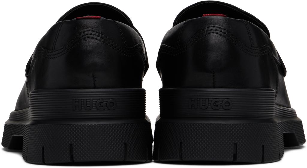 Hugo Boss Black Double Stitching Loafers