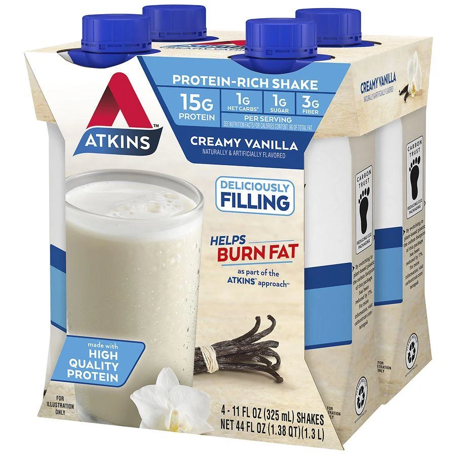 Atkins Shakes Creamy Vanilla 3